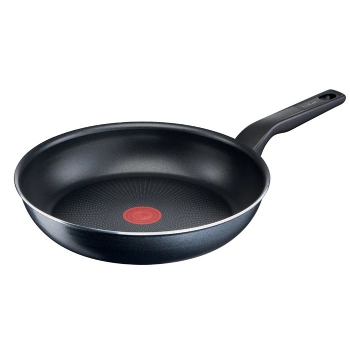 Tigaie universala Tefal XL Force, aluminiu, antiaderent, negru, 26 cm