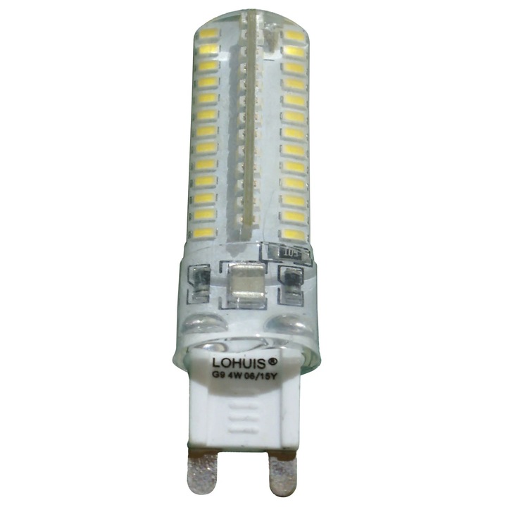 Bec LED Lohuis mini G9 4 W 350 lm lumina rece 6500 K
