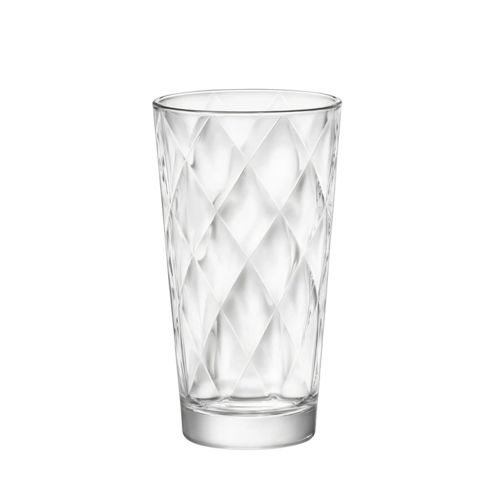 Vizes / gyümölcsleves pohár, Kaleido, üveg, átlátszó, 370 ml, 6 darabos készlet