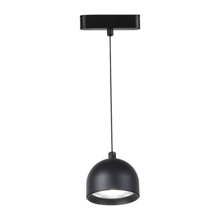 Proiector LED Slim KL181094, 8W, lumina neutra, negru, 2100x80mm