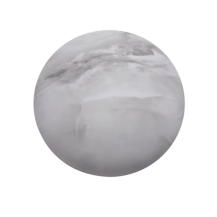 Плафониера LED Cloudy KL151127, 12 W, 610 lm, неутрална светлина, бял, модерен