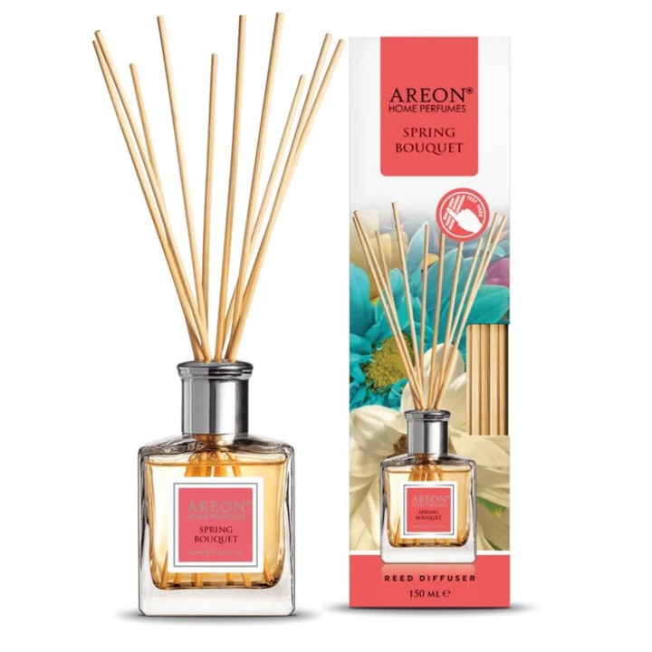 Nádparfüm, Areon, Spring Bouquet, jázmin + citrusfélék + ibolya, 150 ml