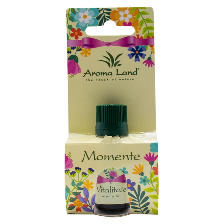 Ulei parfumat aromaterapie, Aroma Land, Vitalitate, violete + fructe de padure, 10 ml