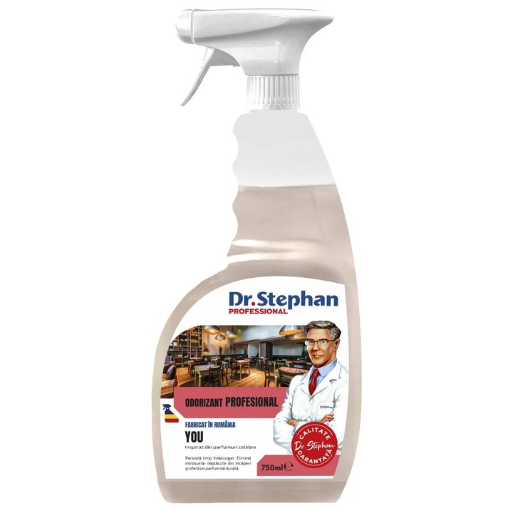 Professzionális légfrissítő, Dr. Stephan You, spray, 750 ml