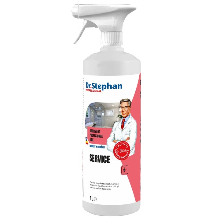 Professzionális fürdőszobai légfrissítő, Dr. Stephan Service, spray, 1L