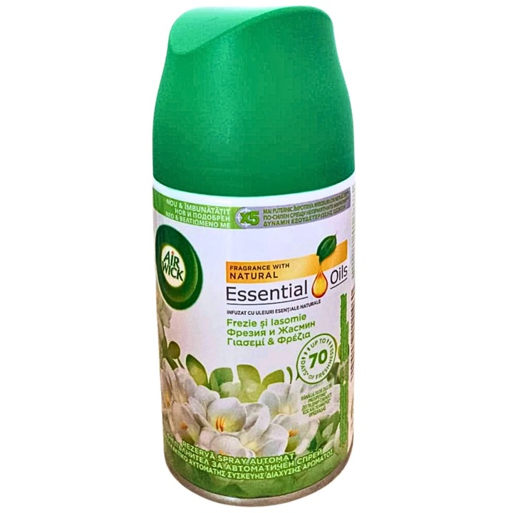 Air Wick szobaillatosító, utántöltő, frézia és jázmin, 250 ml