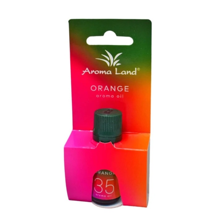 Ulei parfumat aromaterapie, Aroma Land Oil Pack 1 Orange, aroma portocale, 10 ml