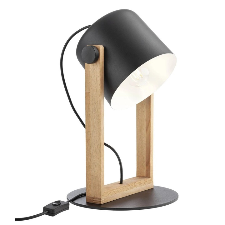 Veioza Pooh 01-2404, 1 x E27, negru, modern