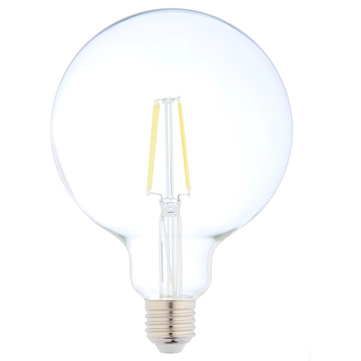 LED филаментна крушка Hoff glob G125 E27 8 W 1080 lm топла светлина 2700 K