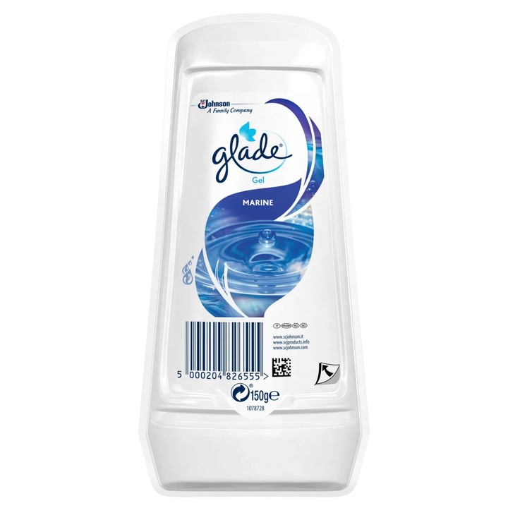 Glade szobai illatosító, gél, tengeri, 150 g