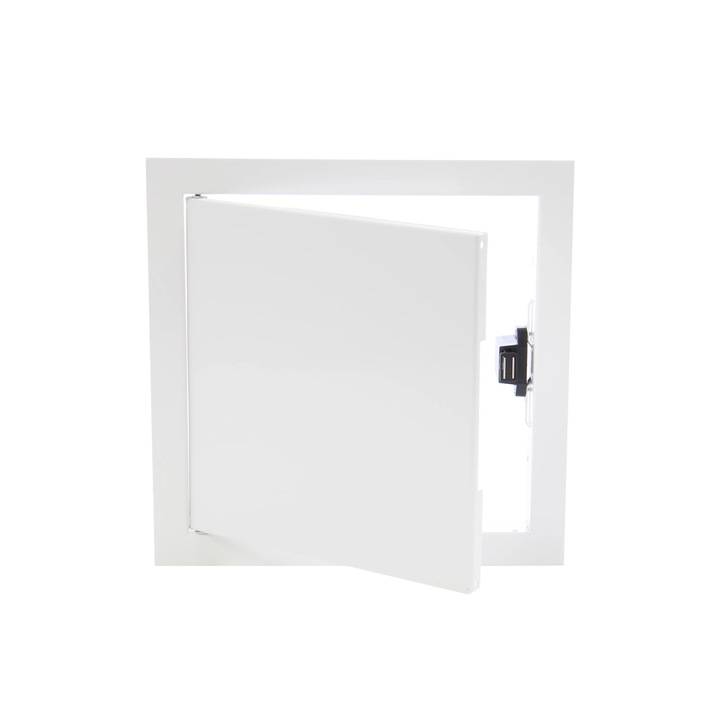 Usita vizitare, pentru mascarea golurilor de acces, metalica, 200 x 200 mm