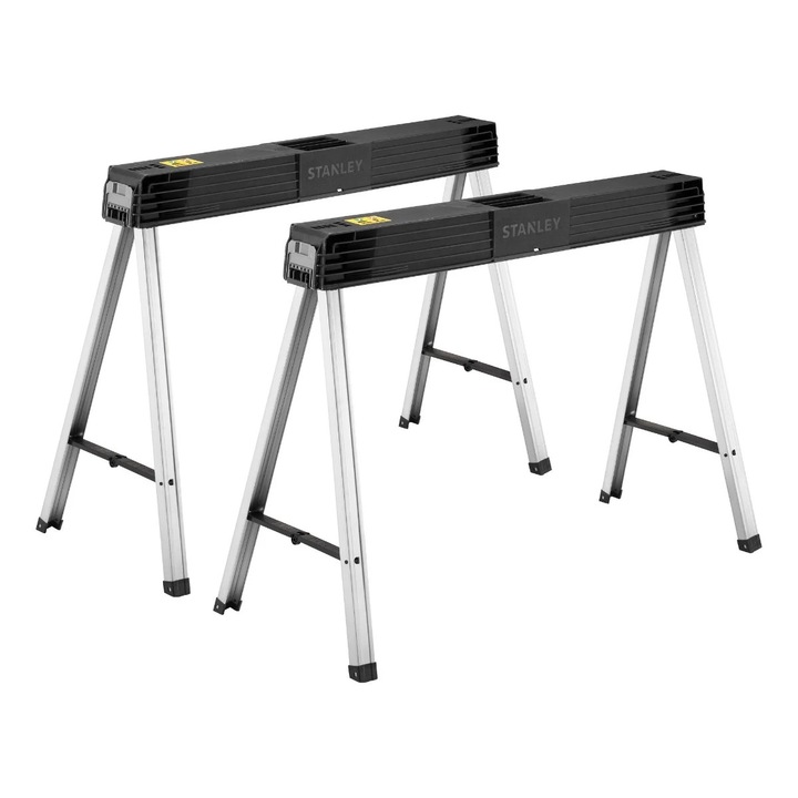 Stand de lucru, tip capra, Stanley, 1-97-475, pliabil, 102 x 44 x 78 cm, set 2 bucati