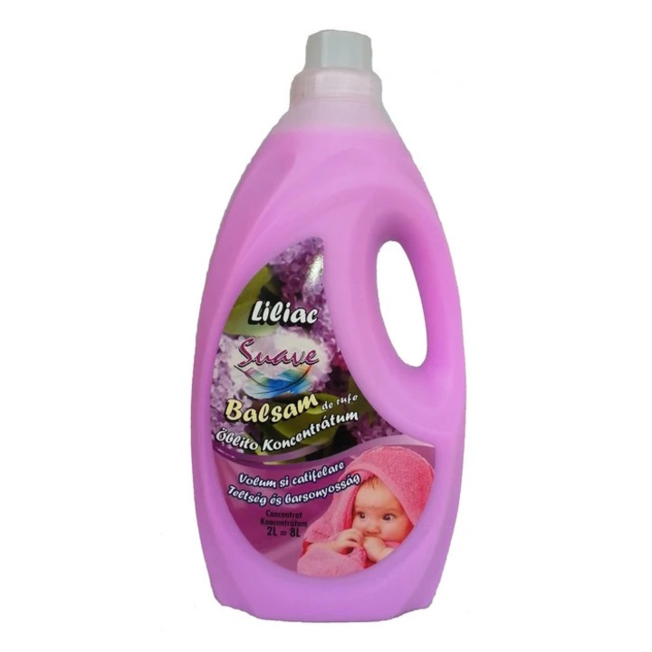 Efekt öblítő, virágillat, lila, 2 L