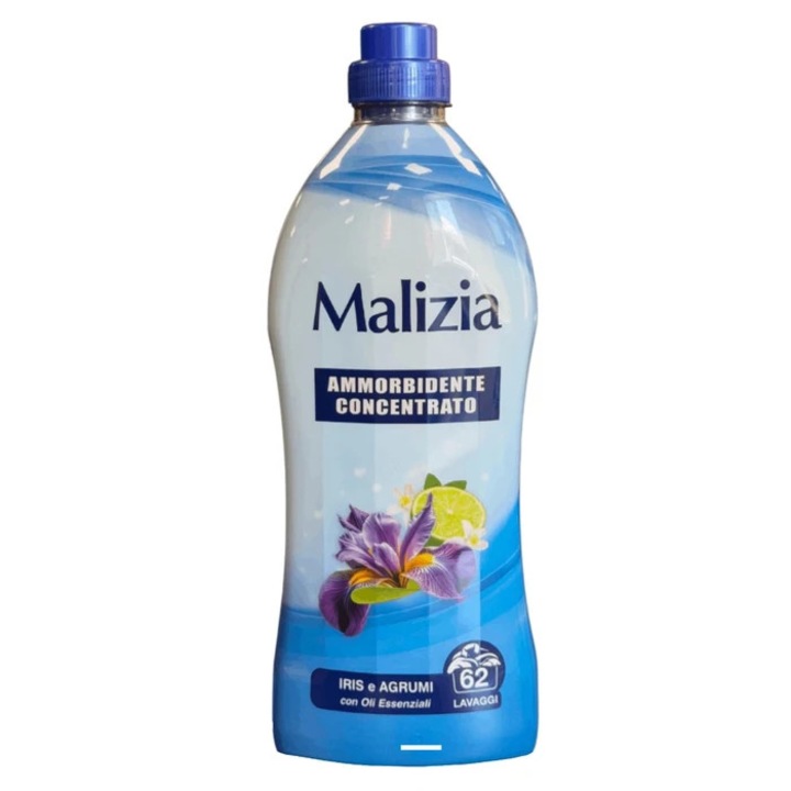 Malizia koncentrált öblítő, írisz + citrus illat, 1,25 L