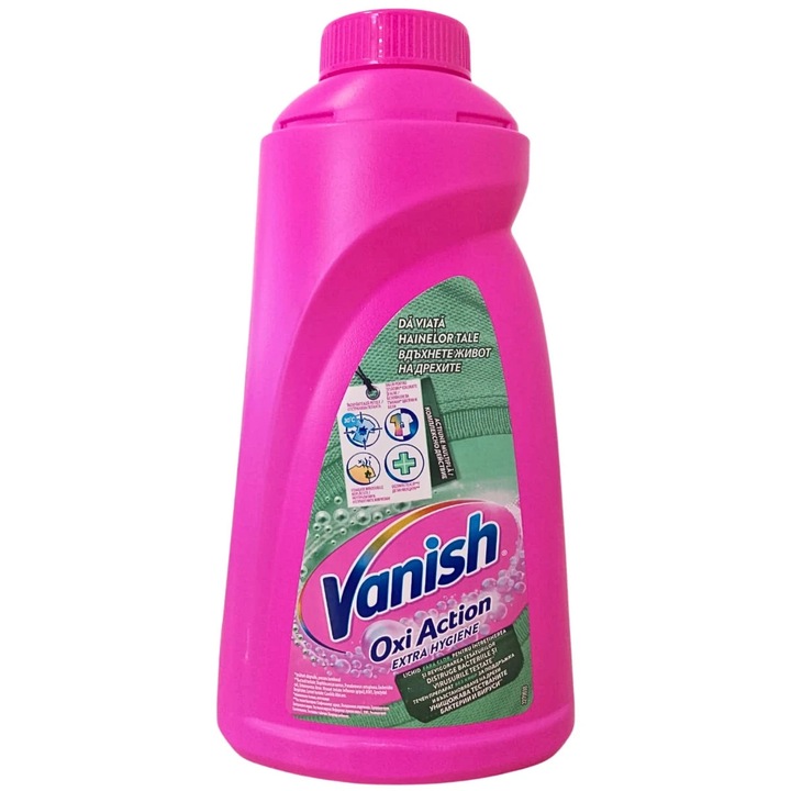 Solutie de indepartat pete, Vanish Extra Hygiene, 0.94 L