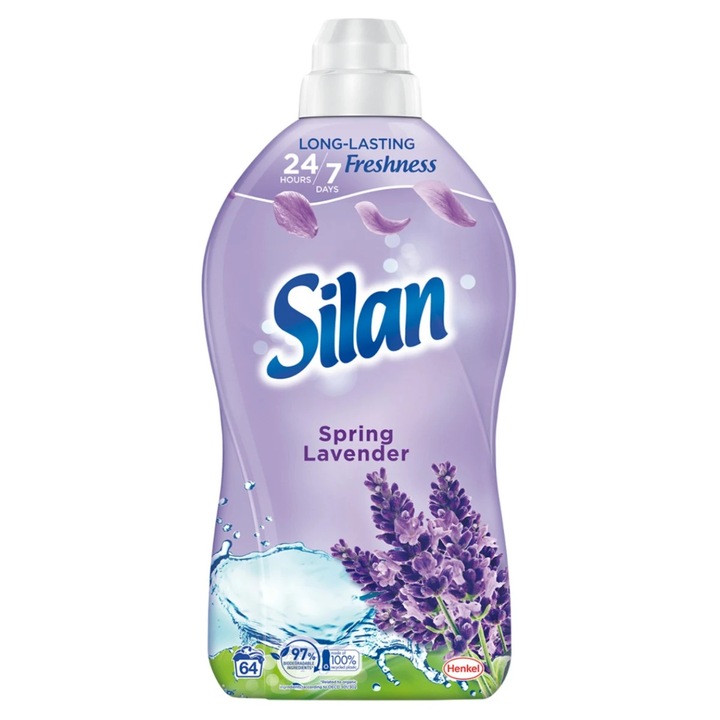 Silan Spring Lavender öblítő, levendula illat, 1.408 L