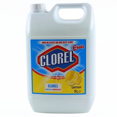 Clor inalbitor rufe, Clorel C5LPL, lemon, 5 L - eMAG.ro