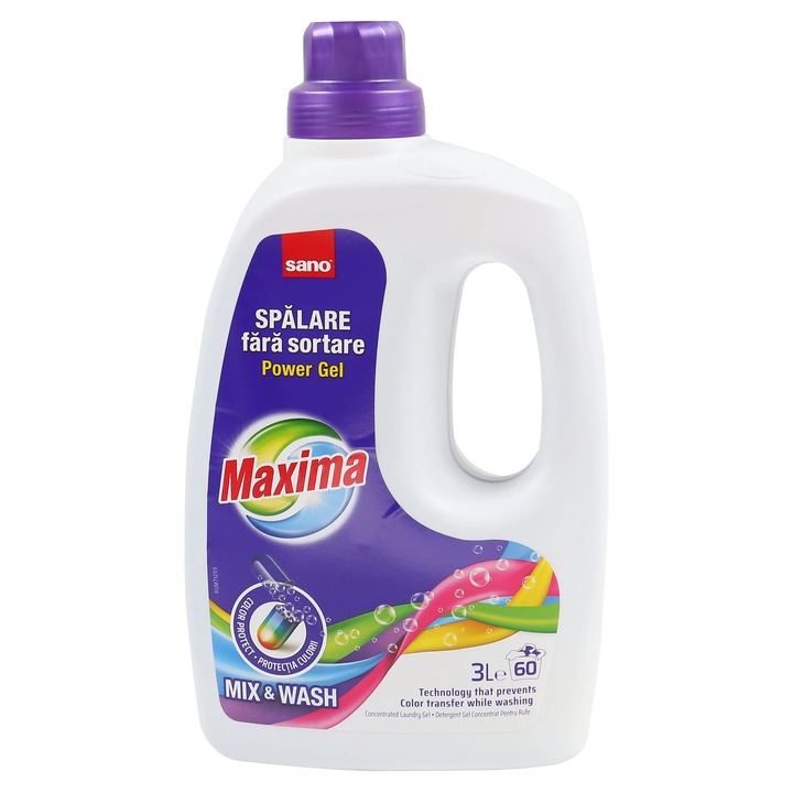 Folyékony mosószer, Sano Maxima Mix & Wash, 3 L