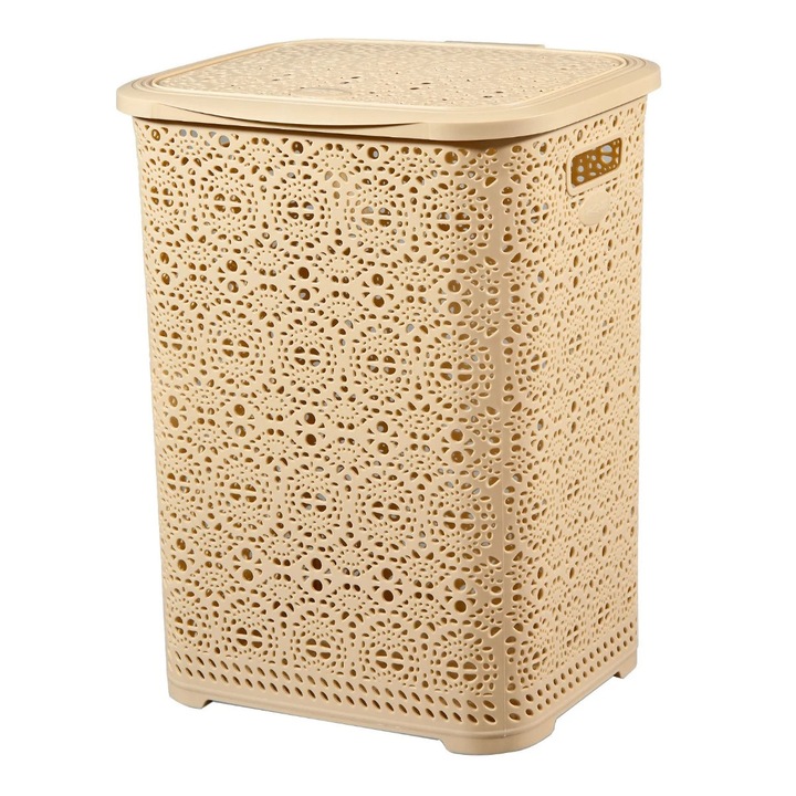 Cos de rufe Rio 82001, plastic, crem, 65 L, diverse modele