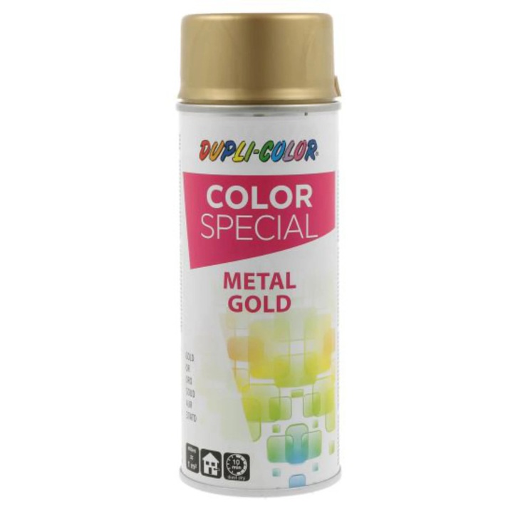 Spray vopsea, Dupli-Color, efect bronz, auriu, interior, 400 ml