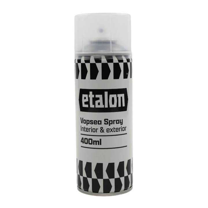 Spray vopsea, Etalon, aluminiu RAL 9006, interior / exterior, 400 ml