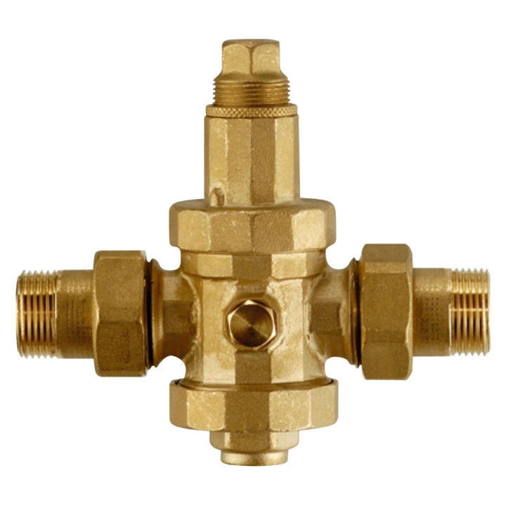 Reductor / regulator presiune apa Remer 415CB11, alama, cu cuple, 11/4", 25 bar