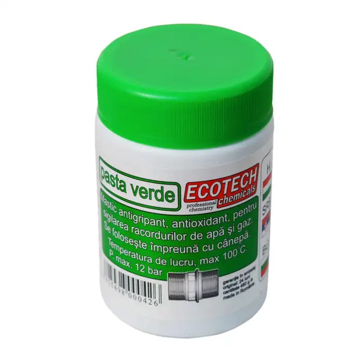 Pasta etansanta verde EcoTech 460 g