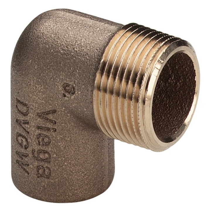 Cot bronz, interior-exterior, 15 mm x 1/2", 90 grade, 4092G