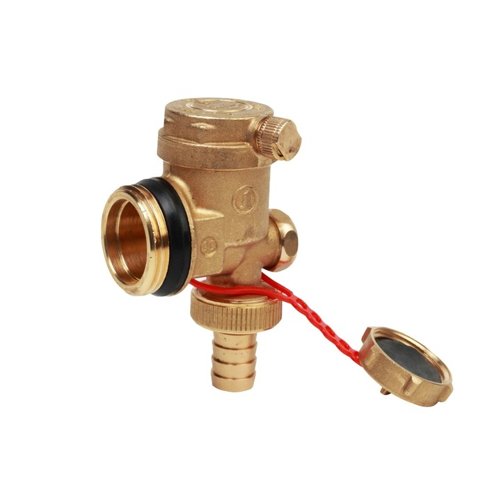 Elosztó végdarab automata légtelenítővel, 1"