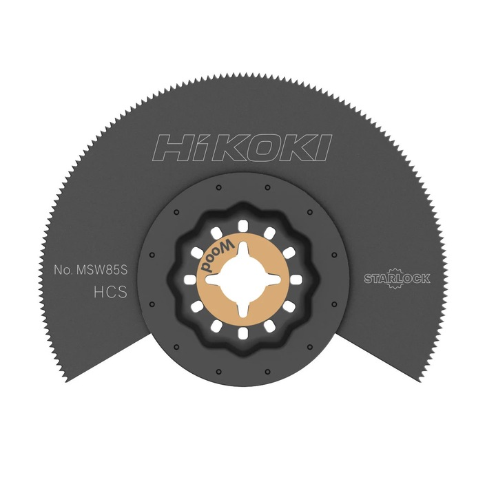 Panza pentru taiere lemn de esenta tare / lemn de esenta moale, Hikoki MSW85S, prindere Starlock, 8.5 x 2.1 cm