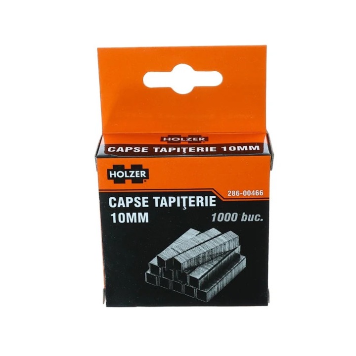 Capse tapiterie, 10 mm, Holzer 286-00466, set 1000 bucati