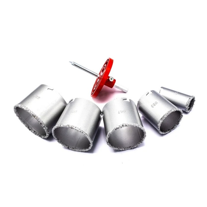 Carota placi ceramice, Lumytools LT03280, 33 - 83 mm, set 5 bucati