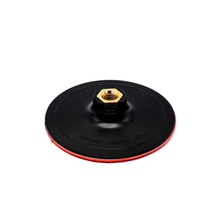 Suport pentru disc abraziv, pentru polizor unghiular, Lumytools LT08500, cu autofixare, 125 mm