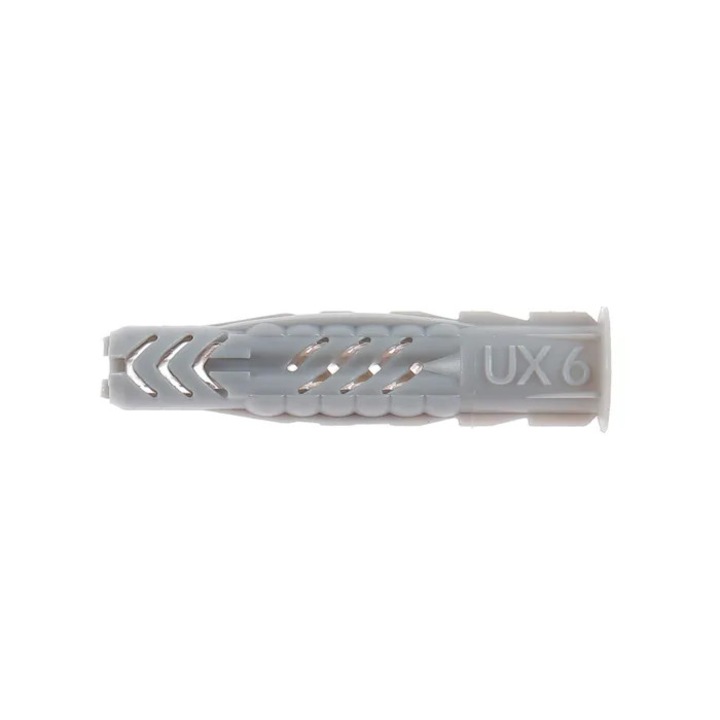 Fischer UX univerzális tipli karimával, nylon, 6 x 35 mm