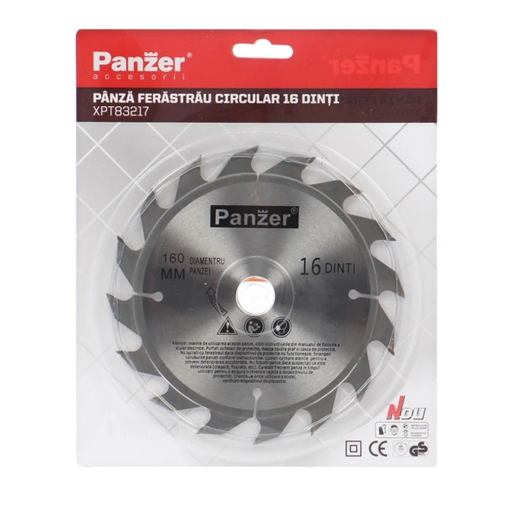 Disc circular PT83217, pentru lemn, 160 x 20 mm