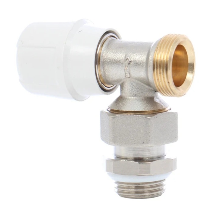 Robinet calorifer tur, de colt, RBM 5870400, alama, 1/2"