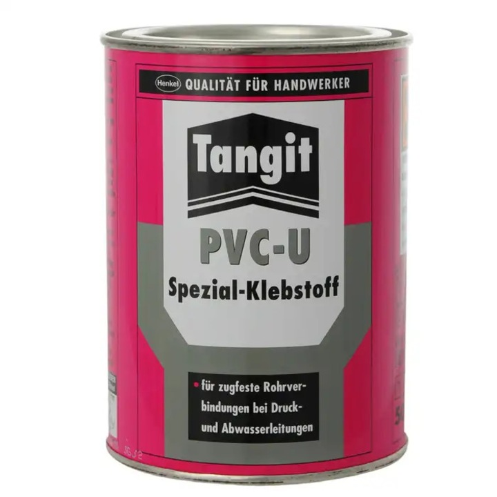 Adeziv pentru PVC-U, interior / exterior, Tangit Kleber, 1 kg