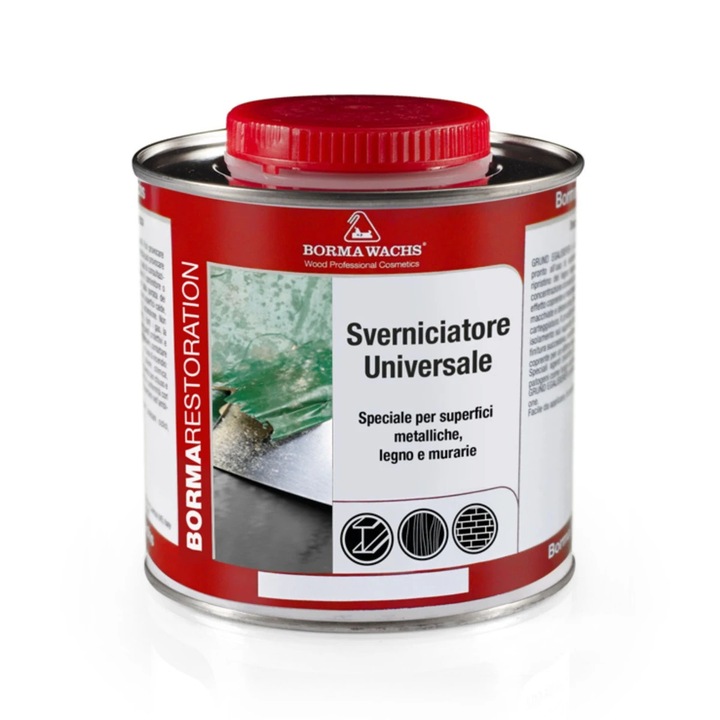 Decapant universal lemn / metal / zidarie, Borma Restoration, 750 ml