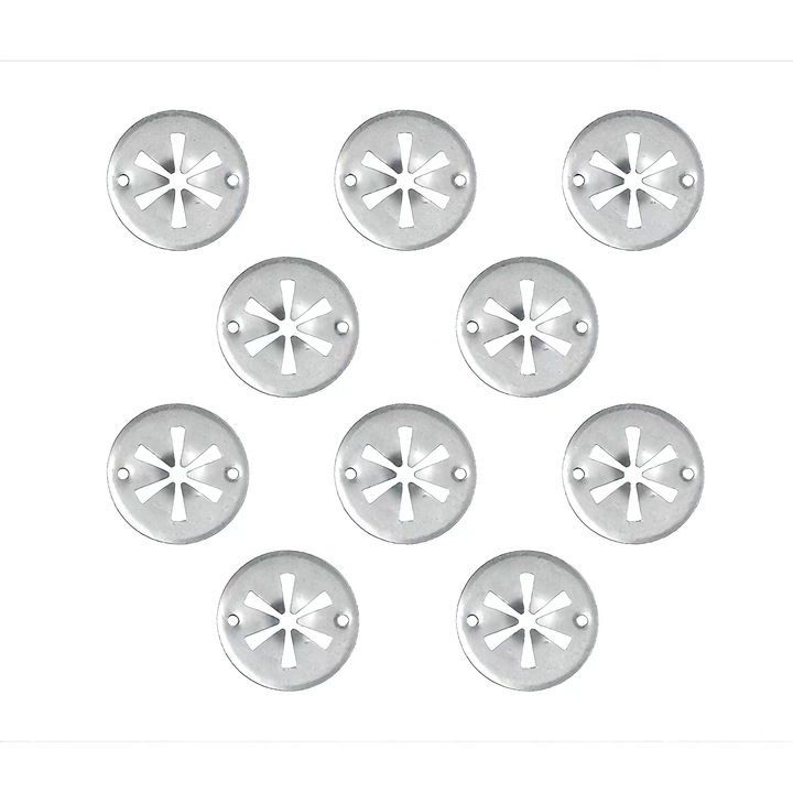 Set 10 Saibe Stea Fixare Scut Termic, Montarea Capotei Motorului, Izolare Fonica, Suporturi Sub Capota, Diametru 30mm, Clema Montare, Compatibil Cu VW Golf, Passat, Audi
