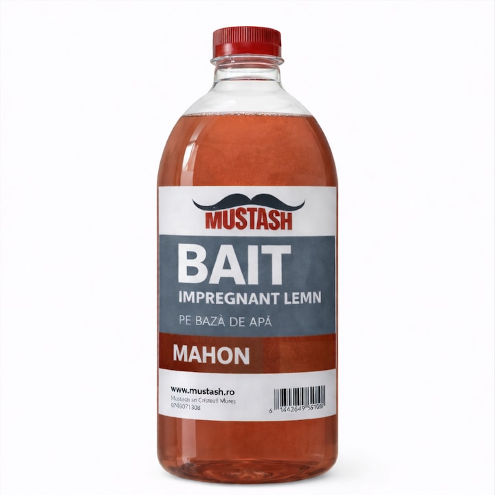 Bait pentru lemn Mahon 1L Mustash – impregnant pe baza de apa