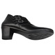 Botine dama din piele naturala, negru, 38
