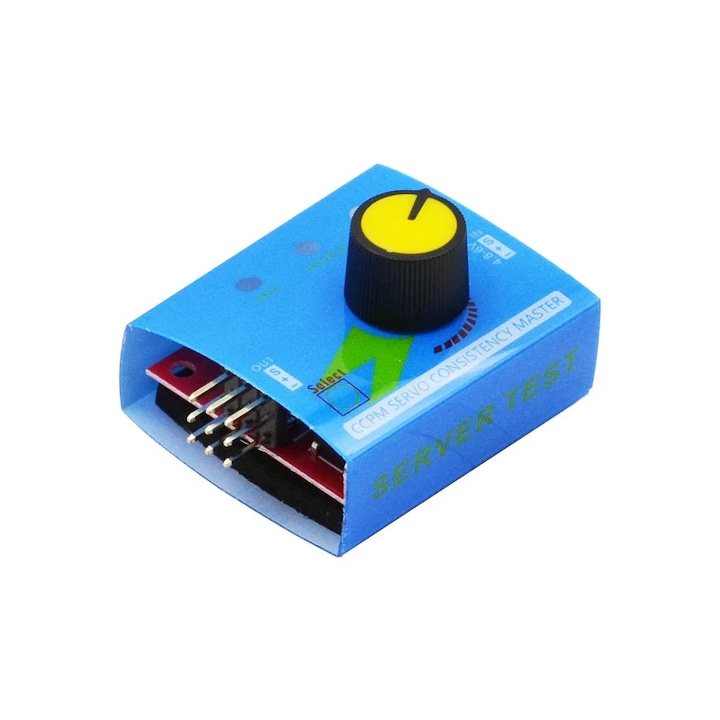 Tester multi servo 3CH ECS Controler de viteza de consistenta Contor de canal de putere CCPM Master Checker Piese de drona RC pentru hobby elicopter RC