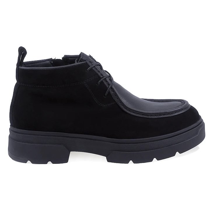 Ghete barbati casual, Goretti, B109-HS2158-2, Negru