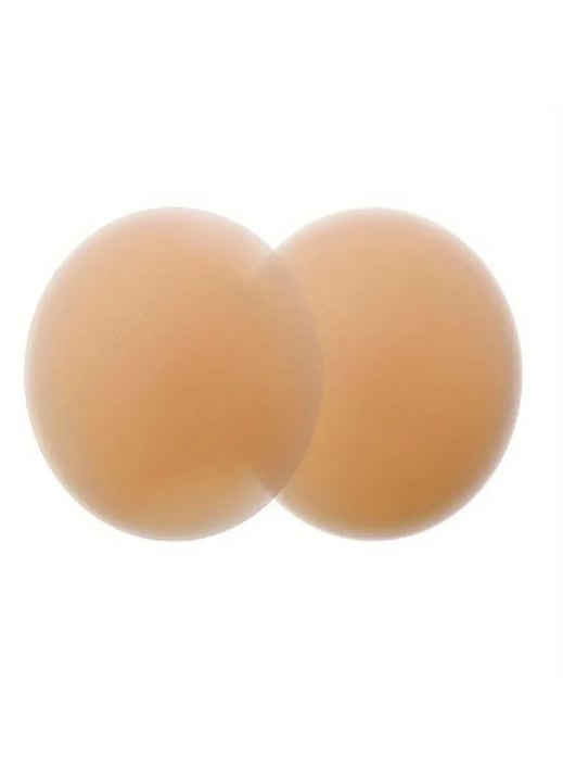 1 pereche de huse de silicon pentru – și pentru și, Culoarea pielii/bej, One Size