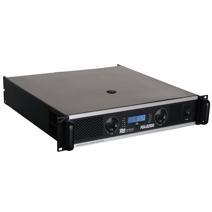 Amplificator profesional, 2x1200W, Power Dynamics PDA-B2500