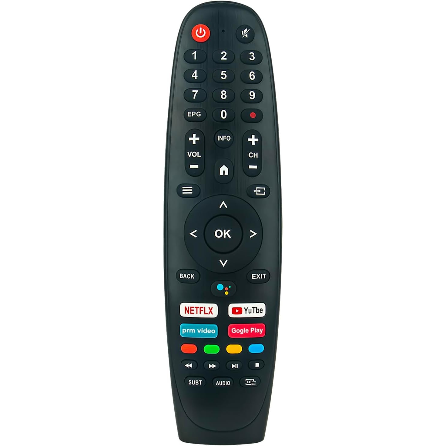 Smart Tech Telecomanda Telecomanda Inlocuitoare pentru Smart Tech TV - Compatibila cu Modele ...