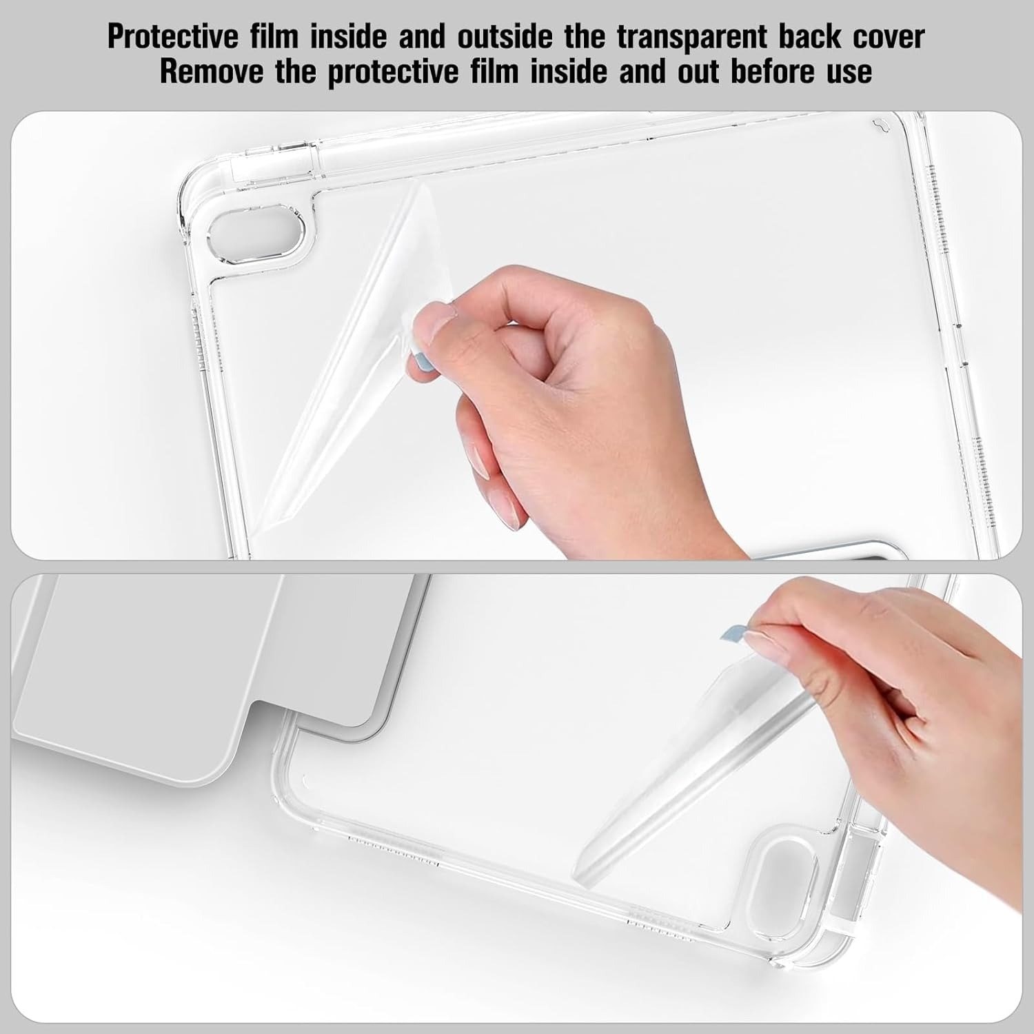Husa protectie tablete, Rezistenta la socuri, Pentru iPad iPad 10th/11th Generation (10.9/11 Inch) Gri