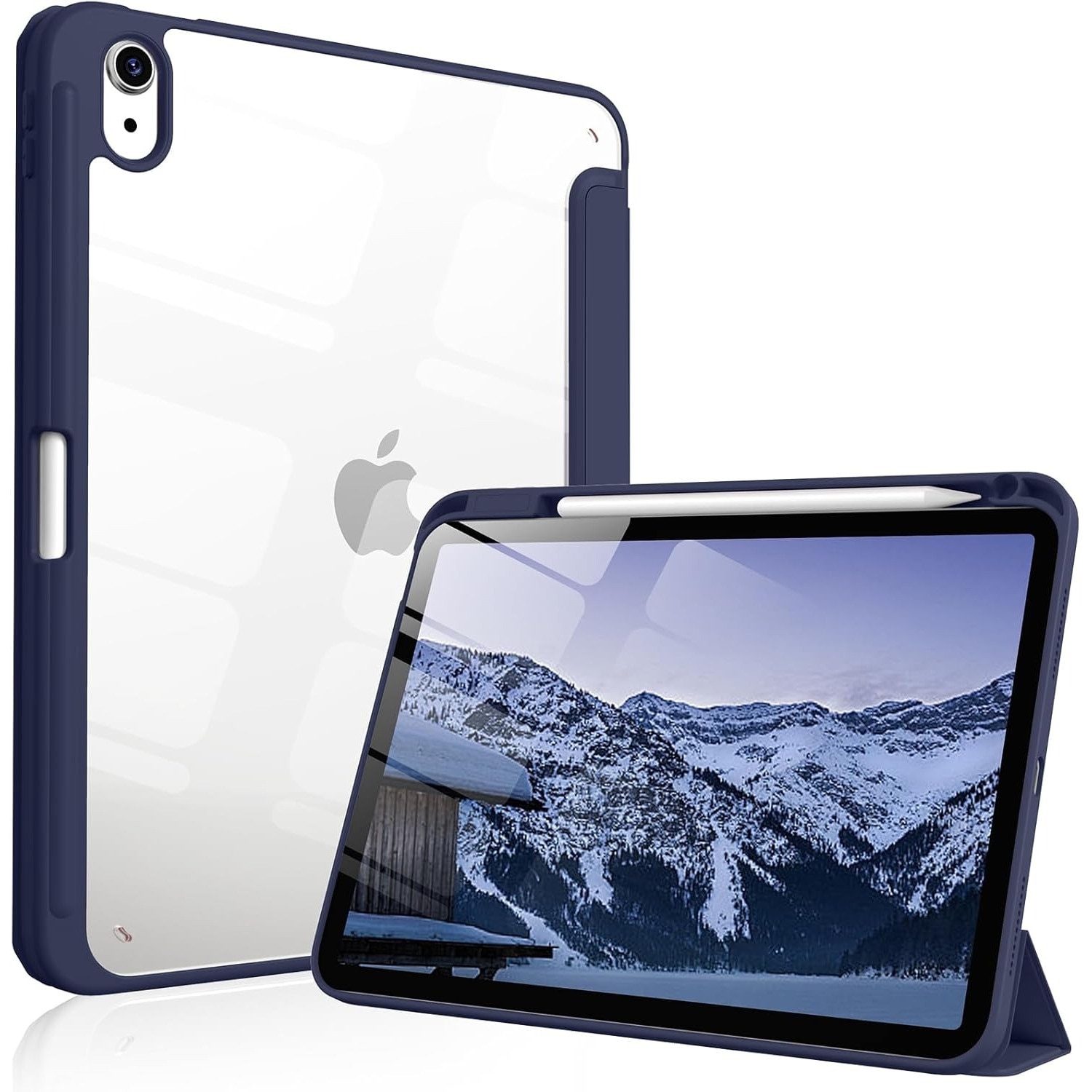 Husa de protectie pentru tableta, potrivita pentru iPad (A16) 11Generation 11 inch 2025, husa pentru iPad 10th 10, 9 inch 2022, Albastru inchis