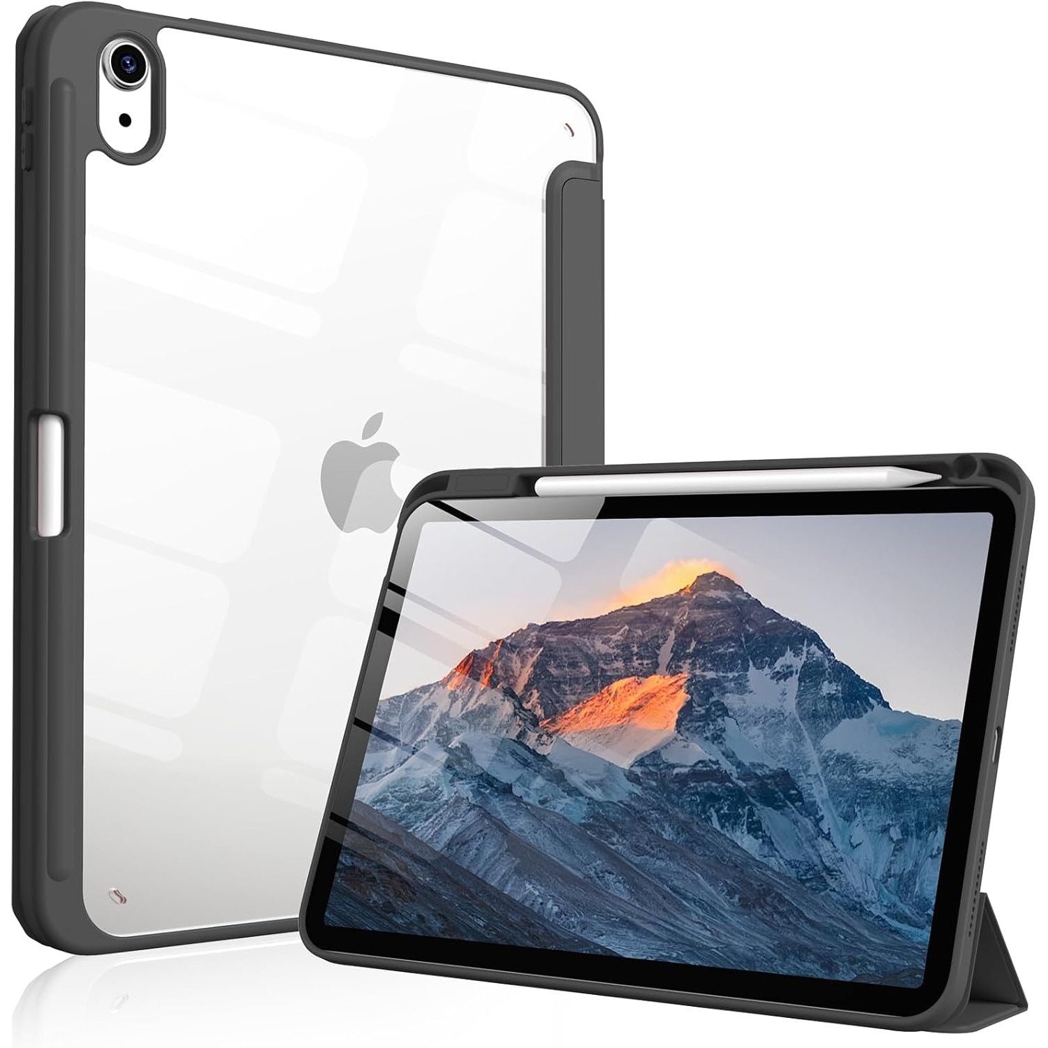 Husa de protectie pentru tableta, potrivita pentru iPad (A16) 11 11 inch 2025, husa pentru iPad 10 10, 9 inch 2022, Negru