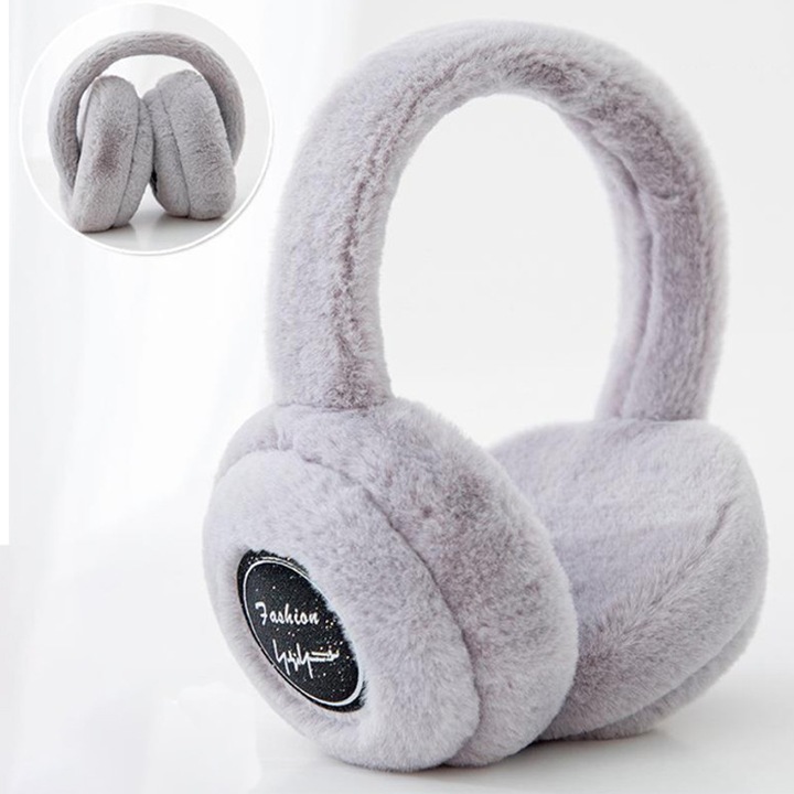 Casti de urechi termice si antivant pentru femei, Omelivon， pliabile